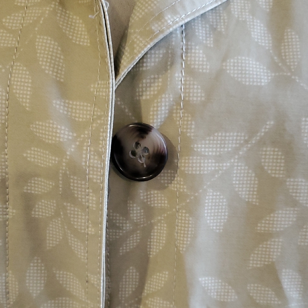 Eddie Bauer Light Tan Trench Coat - Picture 6 of 16